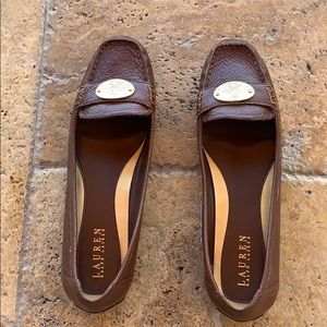 Lauren brown loafers